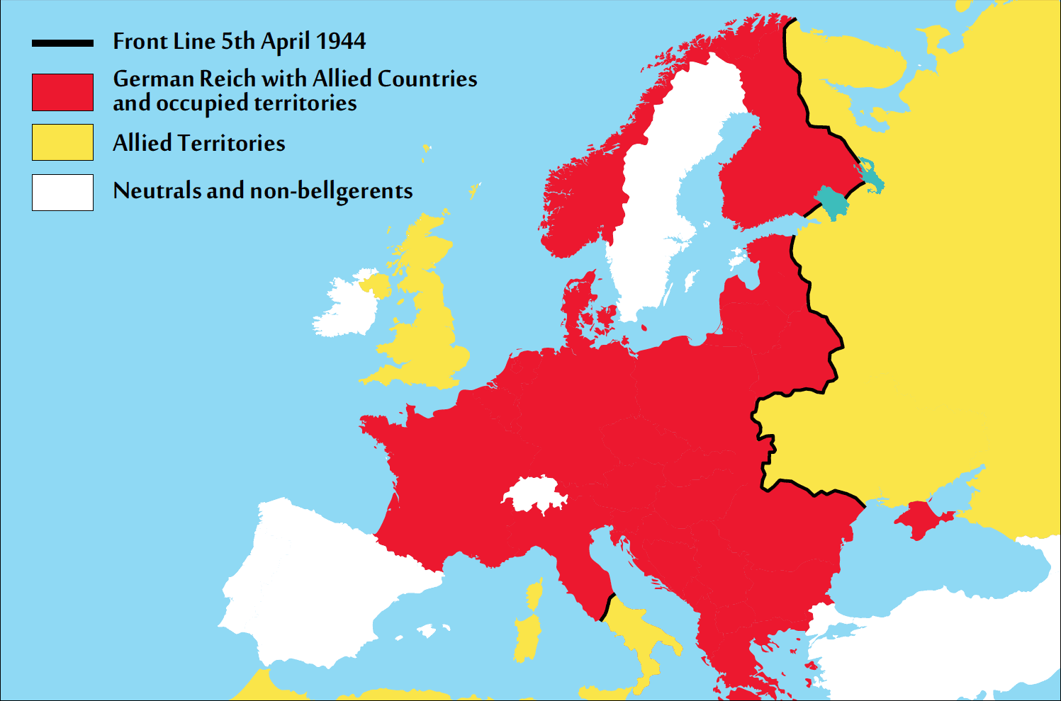 countries occupied by nazi germany