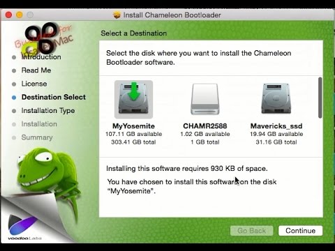 chameleon bootloader for windows